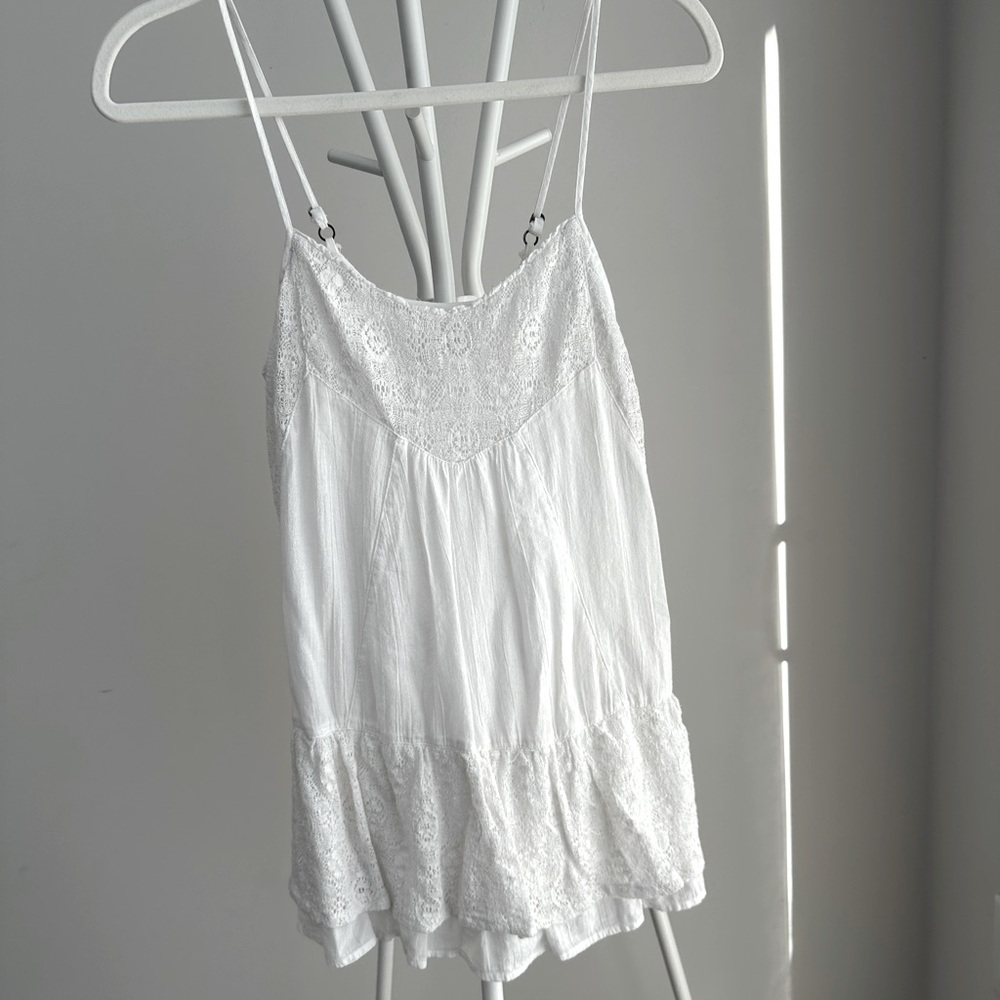 Abercrombie & Fitch Ultra Short White Dress
